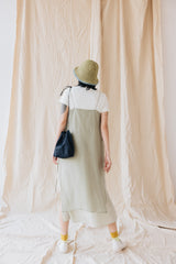 Fitted Rib T-Shirt/白