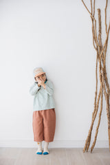 KID 舒適長褲/粉紅