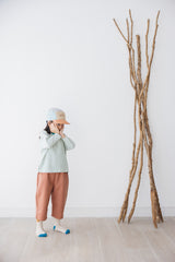 KID 舒適長褲/粉紅