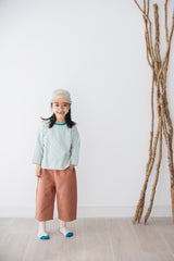 KID 舒適長褲/粉紅