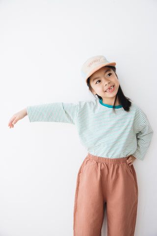 KID 幼條T-shirt/綠
