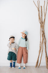 KID 幼條T-shirt/綠