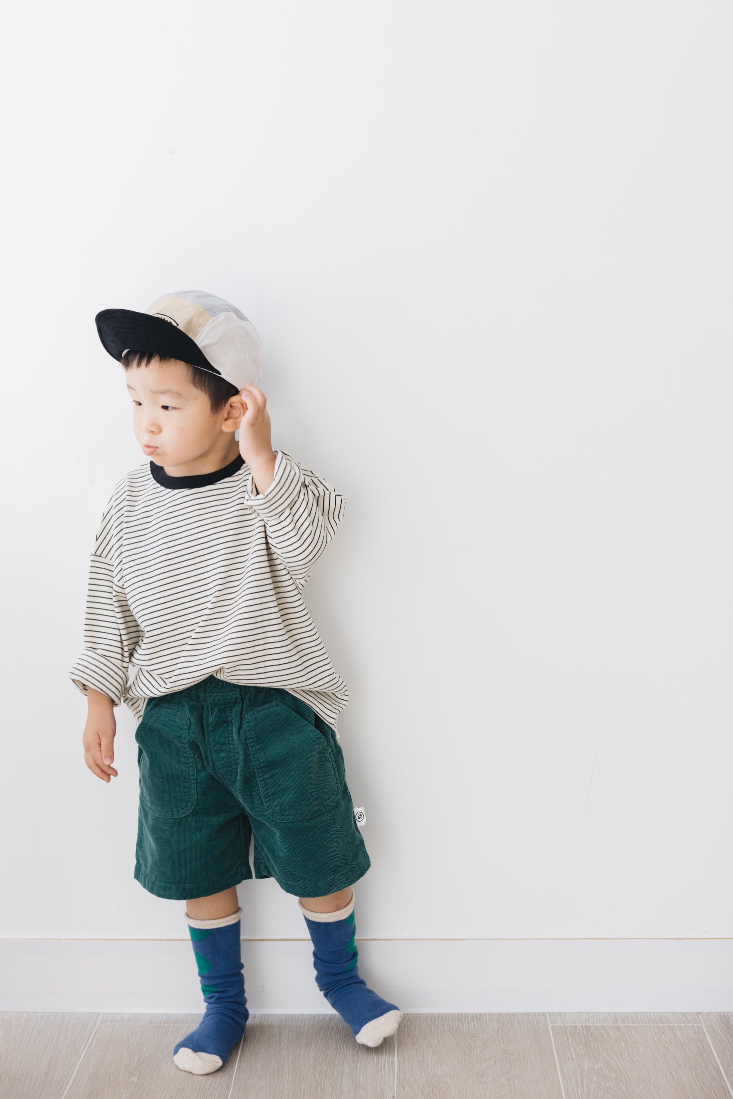 KID 幼條T-shirt/黑