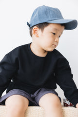 KID 純色T-shirt/黑
