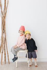 KID 及膝褲/灰藍